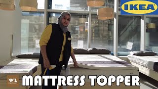 IKEA Shopping Tour How I Found the Perfect Mattress Topper for My Sofa Bed [upl. by Neeham678]