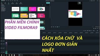 CÁCH XÓA DÒNG CHỮ VÀ LOGO CỦA FILMORA9 ĐƠN GIẢN NHẤT  THÀNH CÔNG 100 [upl. by Myers]