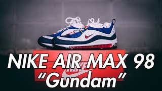 【New Kicksスニーカー】NIKE AIR MAX 98 “Gundam” [upl. by Guillemette]