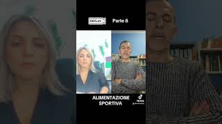 PARTE8Cosa mangiano gli atleti per essere sempre al top Registrazione live alimentazionesportiva [upl. by Neyrb]