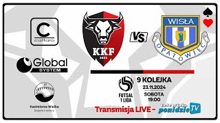 KKF Caffaro Global System Kazimierza Wielka vs SSF Ewenta Wisła Opatowiec  transmisja LIVE [upl. by Ecam187]