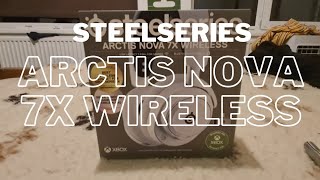 Steelseries Arctis NOVA 7x Wireless Unboxing  Kazw [upl. by Drugge]