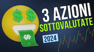 AI  3 azioni SOTTOVALUTATE da comprare Ottobre 2024 [upl. by Mij979]