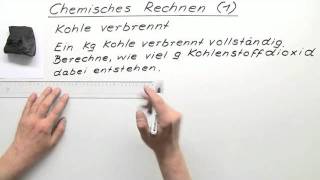 Chemisches Rechnen 1  Chemie  Allgemeine und anorganische Chemie [upl. by Eustache705]