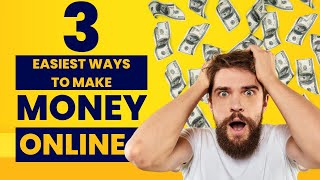 3 Easiest Ways To Make Money Online without any Investment [upl. by Nirro826]