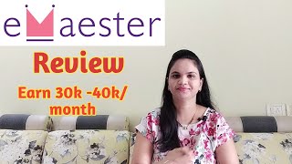 Work from homeEarn money online with EmaesterReview [upl. by Honniball]