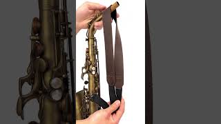 Alto Saxophone Leather Neck Strap [upl. by Ennaehr]