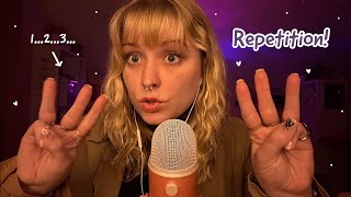 ASMR Making and Breaking a Pattern for Methodical Tingles 😴 Tapping Mouth Sounds and Sleep ✨ [upl. by Lleinnad214]