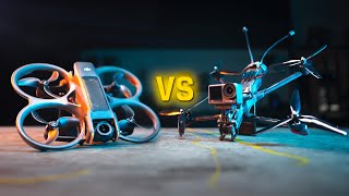 DJI Avata 2 vs A Real FPV Drone  Cinematic FPV [upl. by Jamila]