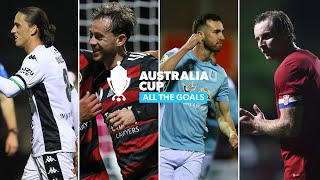 All The Goals  Round of 32 Matchday 2  Australia Cup 2023 [upl. by Trautman]