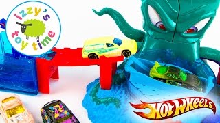 Cars  Hot Wheels Color Shifters OctoBattle Playset  Fun Toy Cars [upl. by Jorgensen375]