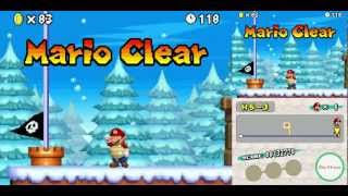 New Super Mario Bros DS  All Bosses with Super Stars [upl. by Lexy]