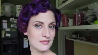 Pillow roller tutorial for short hair [upl. by Trilbi827]