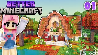 Starting my New Minecraft Worldwith 300 MODS 💜 [upl. by Ynned]