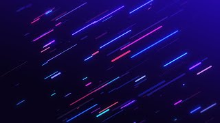 Rounded Neon Multicolored lines Animation Background Video  Footage  Screensaver [upl. by Lerad666]