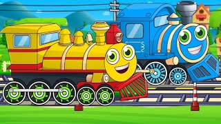 Animation Wash Train  Wash Freight Train [upl. by Hirza]