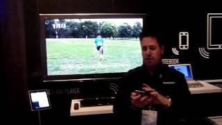 Panasonic BluRay Disc™ Player DLNA Remote control app demo iPadiPhoneiPod Touch [upl. by Brett]