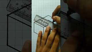 3D drawing  3D pencil drawing  3D drawing Step by step  Easy 3D Drawing draw 3d 3ddrawing [upl. by Yul]