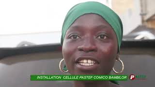 CÉRÉMONIE DINSTALLATION DE LA CELLULE PASTEF DE LA CITÉ COMICO DE BAMBILOR [upl. by Outhe838]