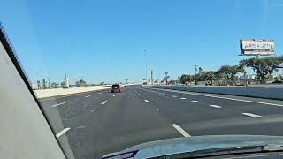 Interstate 2 East to 281 North  McAllen to Edinburg  Four Lane Open Highway [upl. by Hpsoj]