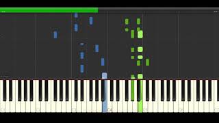 ERA Ameno Piano Midi tutorial Sheet app Cover Karaoke [upl. by Aramois]