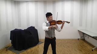 Fast Technical Violin  Vivaldi Violin Concerto in A Minor Presto [upl. by Eveivenej]