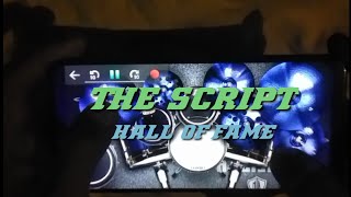 THE SCRIPT HALL OF FAME REAL DRUM COVER [upl. by Sivar757]