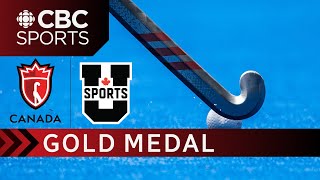 Field Hockey Canada University Championship Gold Medal Game  CBCSports [upl. by Lory]