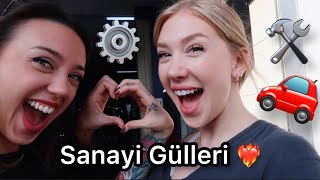 ECEYİ İLK KEZ SANAYİYE GÖTÜRDÜM  SANAYİ GÜLLERİ  VLOG [upl. by Lemmueu]