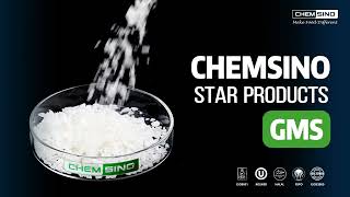 Different Types of Chemsino Glycerol Monostearate GMS [upl. by Nnaaihtnyc]