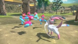 PORYGONS And SYLVEON Share The Same CHAOTIC Energy  Pokémon Legends Arceus [upl. by Lynd]