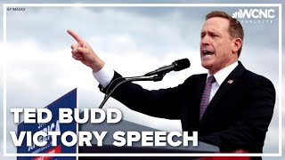 Ted Budd victory speech projected winner US Senate primary in North Carolina [upl. by Layton]