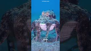 Coconut Octopus shorts facts animals [upl. by Eloisa631]