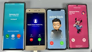 Incoming Calls LG Wing  Honor A7  IPhone XR  Samsung Galaxy Note 20 [upl. by Cara633]