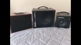 Jazz Guitar Amp Comparison AER Compact 60 Cheeky d Henriksen Bud 6 [upl. by Roydd]