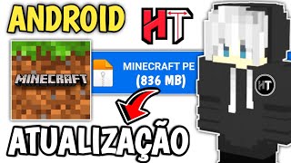 💜 MINECRAFT PE 1212 PARA ANDROID ATUALIZADO 2024 ANÁLISE REVIEW [upl. by Eleirbag]