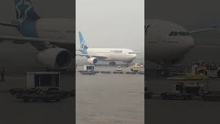 Air Transat A330 pushback at Montreal YUL [upl. by Sualkin465]