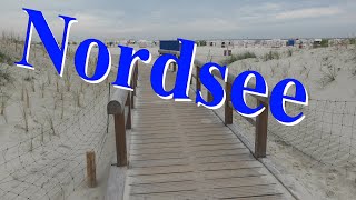 NordseeNorddeichSandstrandHafenOstfriesland 4K GoPro 10 Black  North Sea Sandy beachHarbour [upl. by Annehsat337]