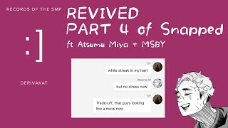 REVIVED  DERIVAKAT  Atsumu Miya angst 44  ashroom [upl. by Aehsila]