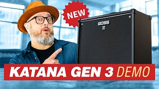 Boss Katana Gen 3 FIRST LOOK at the New Amp [upl. by Sherri]