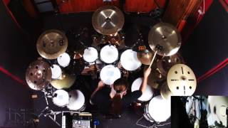 HATE  Into Burning Gehenna Official Drum Playthrough  Napalm Records [upl. by Della670]