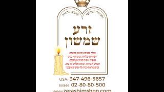 Zera Shimshon  Lech Lecha  Classes on TZS in Yiddish  הרב פרעל [upl. by Laird]