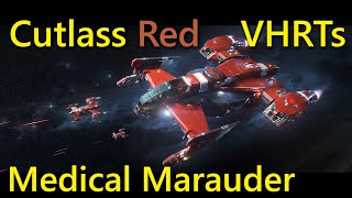 Star Citizen 315  Cutlass Red breezes through VHRT bounty hunting [upl. by Jarid681]