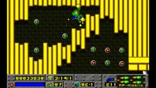 Jazz Jackrabbit 1 HD Episode 1 Turbo  Turtle Terror [upl. by Latona]