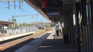 Queensland Rail NGR 726 Arriving And Departing From Mango Hill East Station [upl. by Ecnarual]