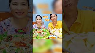 Công thức GỎI BẮP CẢI THỊT VỊT dễ làm shorts food vietnamesefood vietnamesecuisine cooking eat [upl. by Atile889]