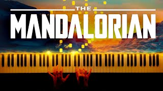 The Mandalorian  Main Theme Piano Version [upl. by Eilsek]