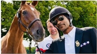 Snoop Doggs Hilarious Horse Adventures at the Paris Olympics [upl. by Irrahs]