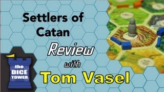 Settlers of Catan  with Tom Vasel [upl. by Elatsyrc465]