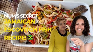 Whats Escovitch Fish Unlock This Jamaican Secret with Mum [upl. by Notfol]